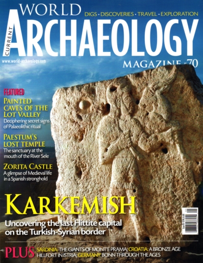 Current World Archaeology April 01, 2015 Issue Cover