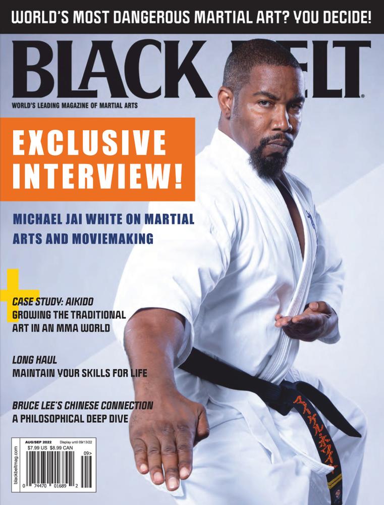Black-Belt-Magazine August 01, 2022 Issue Cover