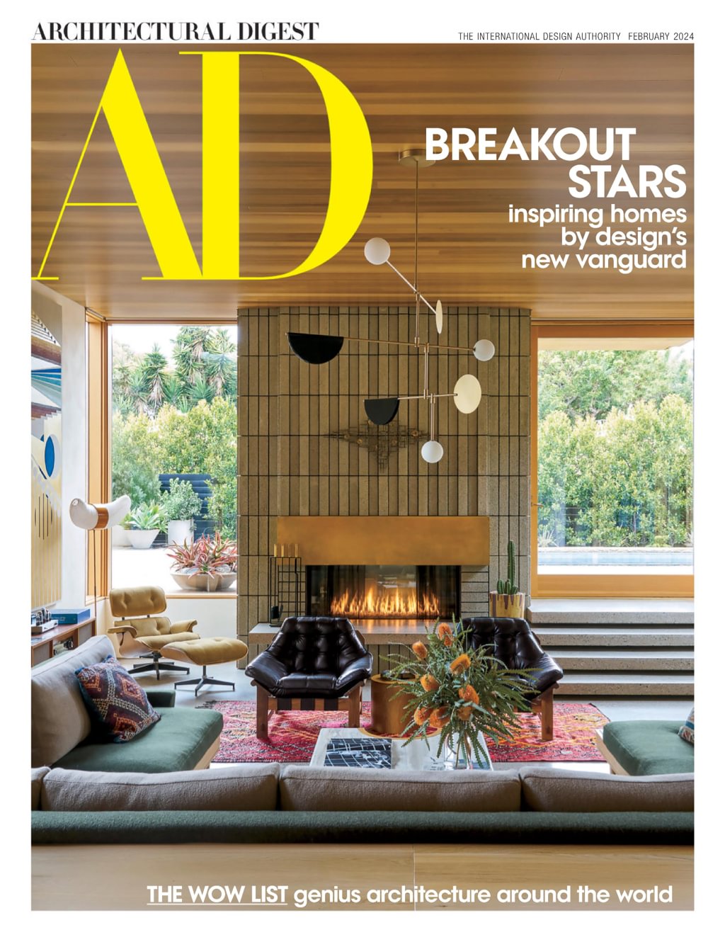 Architectural-Digest February 01, 2024 Issue Cover