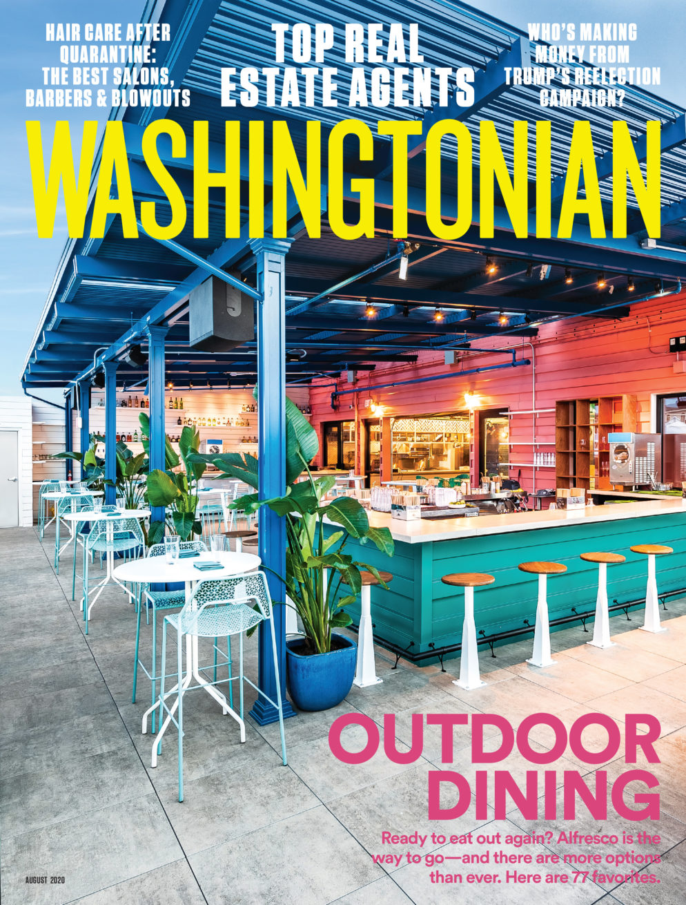 Washingtonian August 01, 2020 Issue Cover