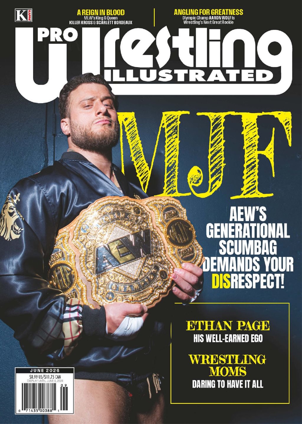 Pro-Wrestling-Illustrated June 01, 2026 Issue Cover