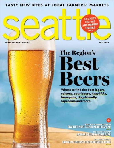 Seattle Magazine July 01, 2019 Issue Cover