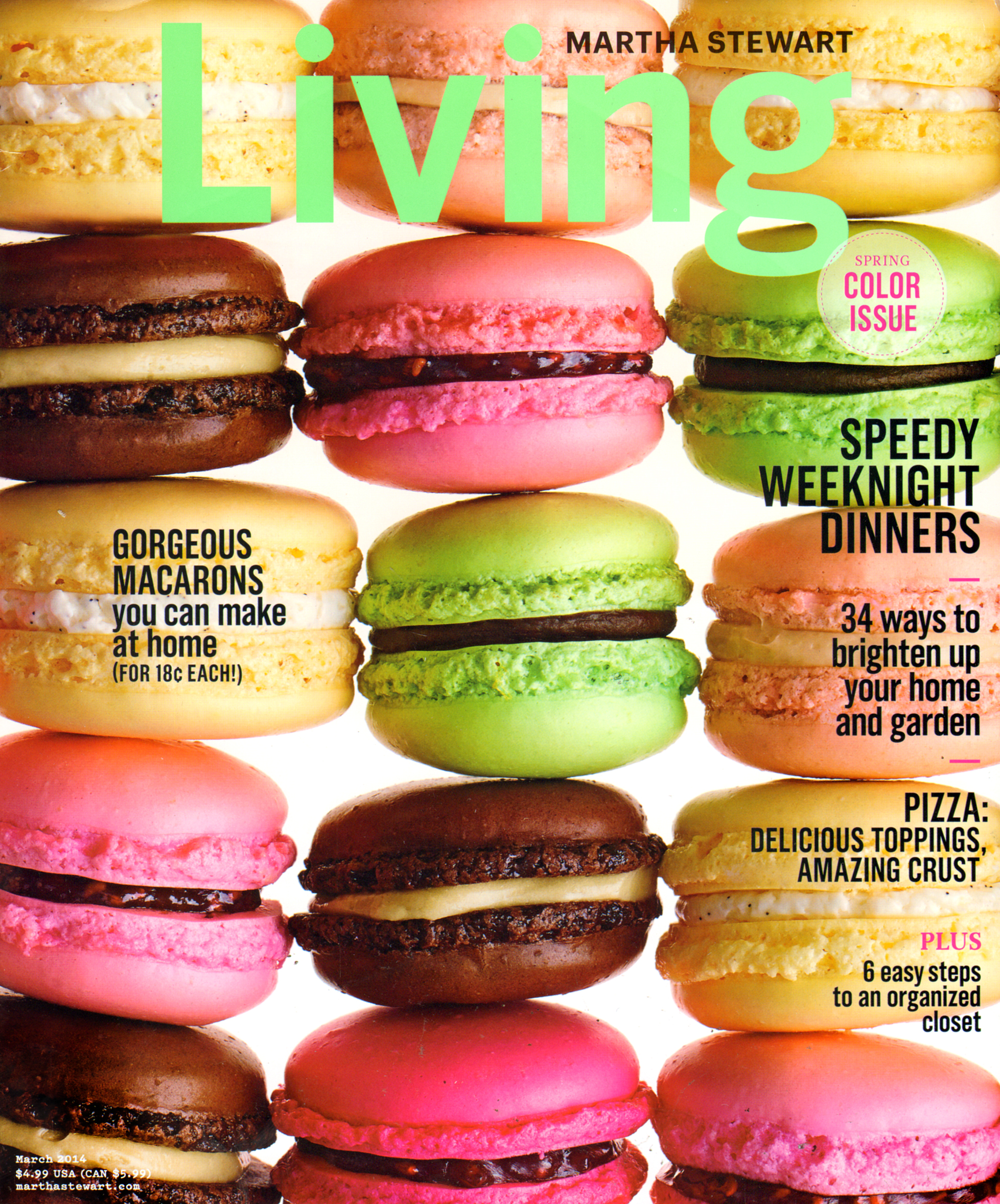 Martha-Stewart-Living March 01, 2014 Issue Cover