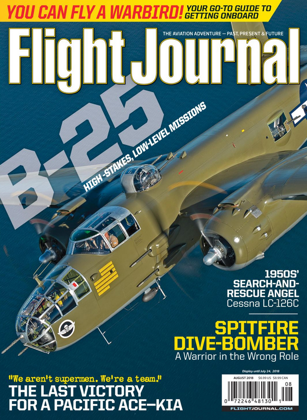Flight-Journal August 01, 2018 Issue Cover