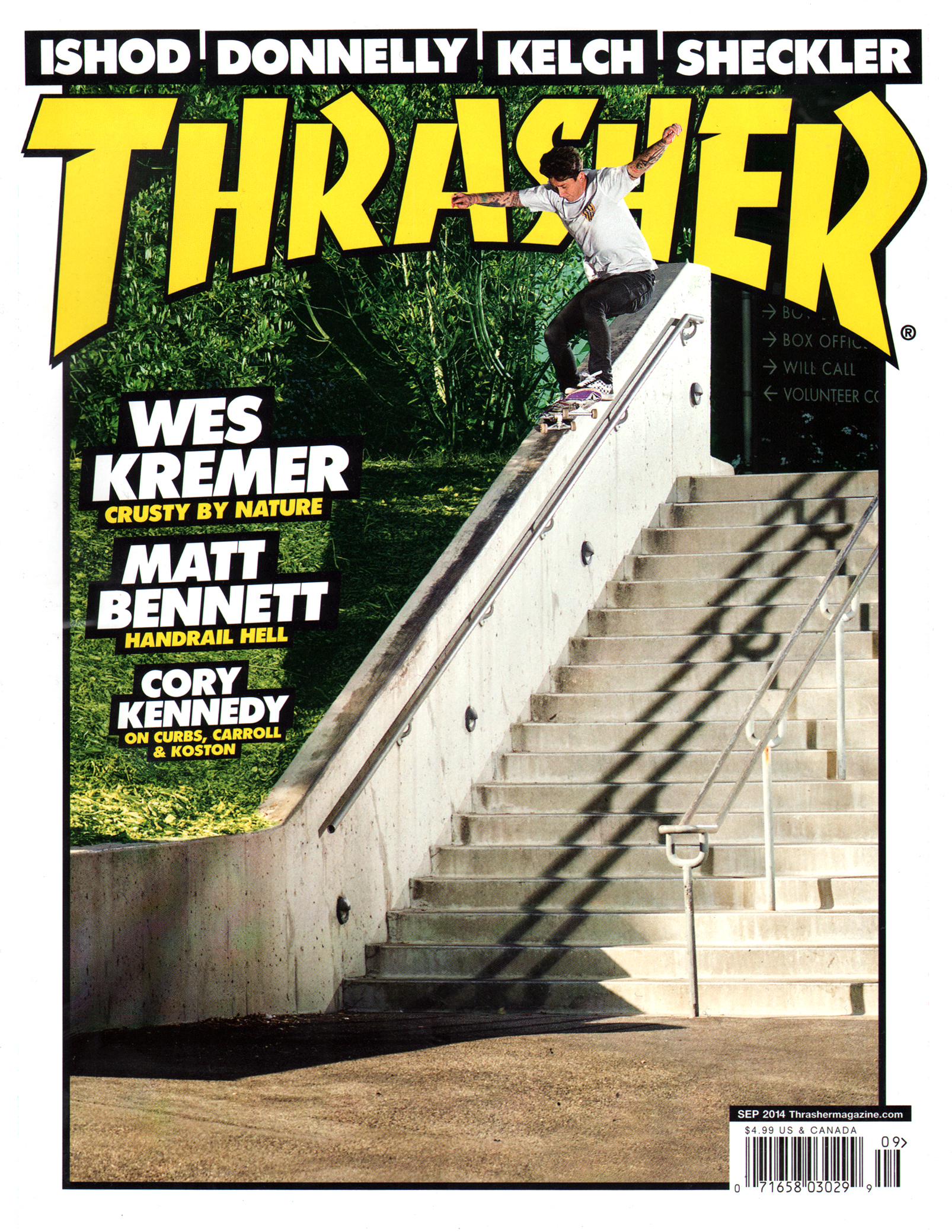 Thrasher September 01, 2014 Issue Cover