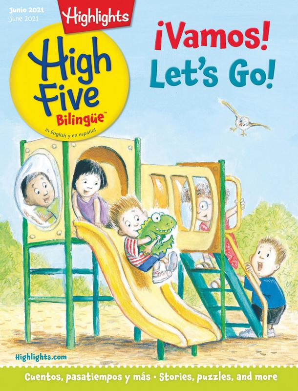 Highlights-High-Five-Bilingue June 01, 2021 Issue Cover
