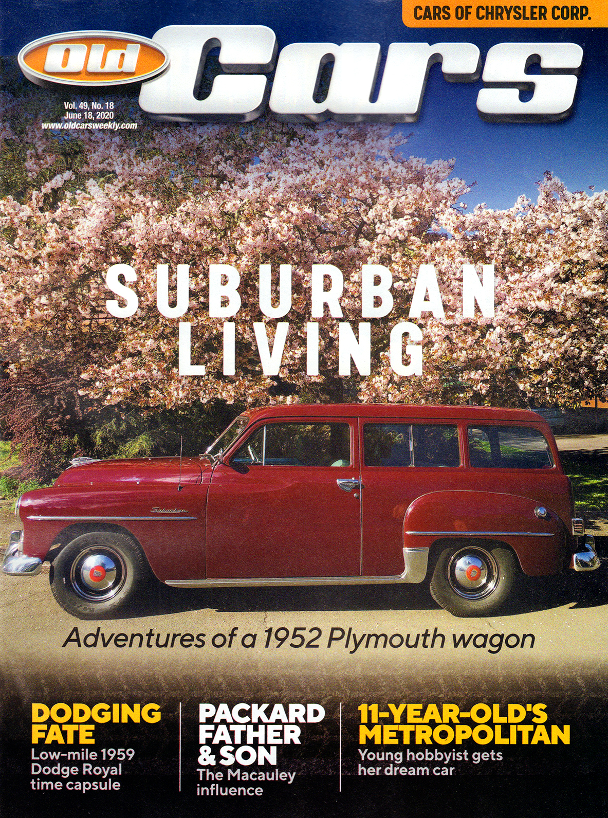 Old-Cars June 18, 2020 Issue Cover