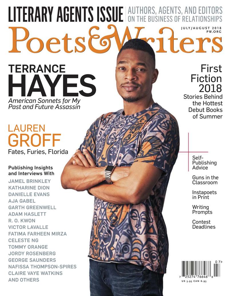 Poets-and-Writers July 01, 2018 Issue Cover