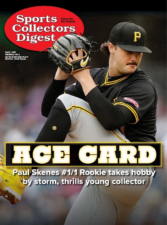 Sports-Collectors-Digest March 01, 2025 Issue Cover