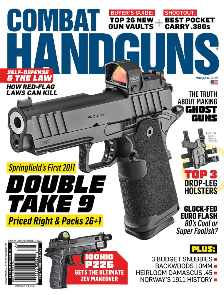 Combat-Handguns November 01, 2022 Issue Cover