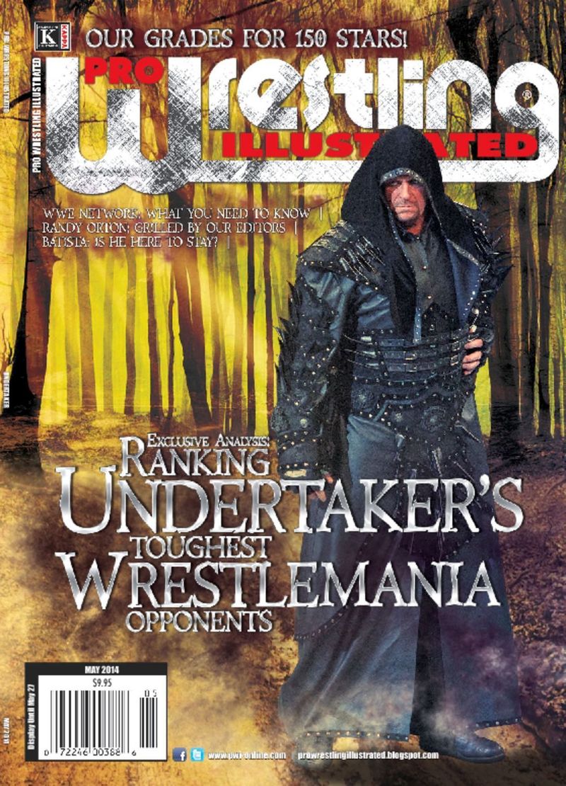Pro-Wrestling-Illustrated May 01, 2014 Issue Cover