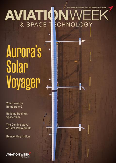 Aviation-Week-and-Space-Technology November 26, 2018 Issue Cover