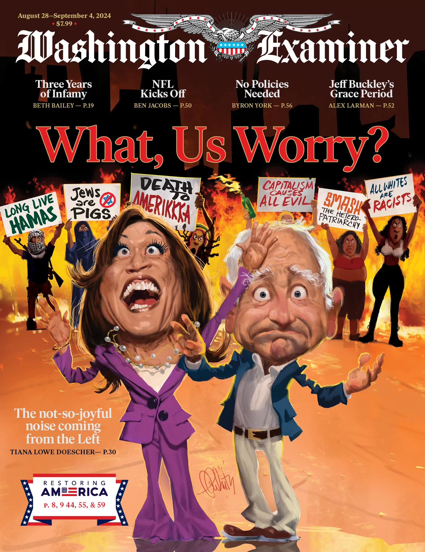 Washington-Examiner August 28, 2024 Issue Cover