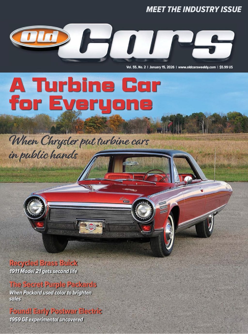 Old-Cars January 15, 2026 Issue Cover