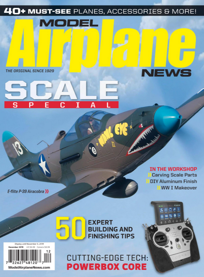 Model-Airplane-News December 01, 2019 Issue Cover