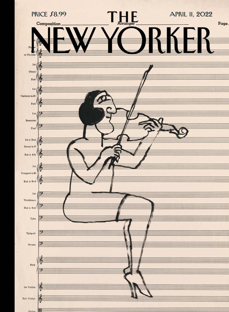 The-New-Yorker April 11, 2022 Issue Cover