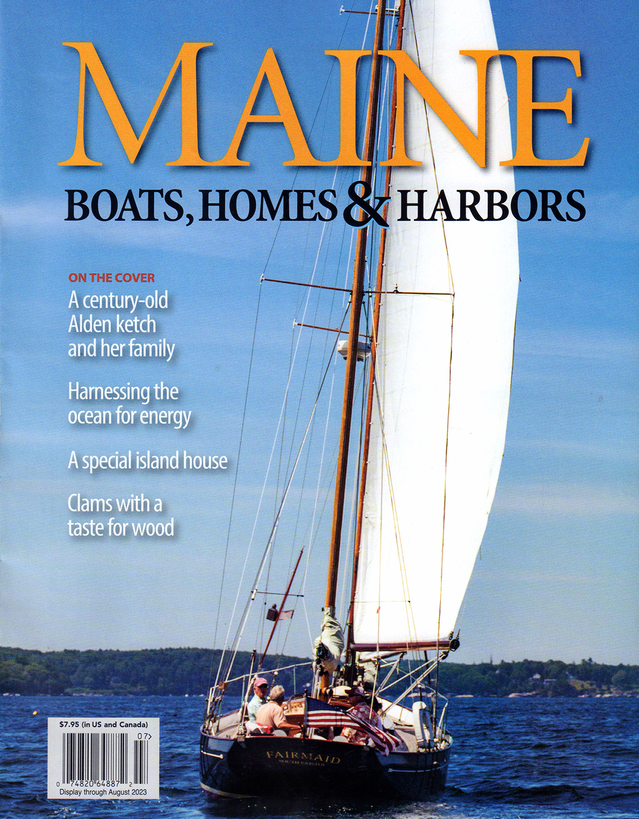 Maine-Boats-Homes-and-Harbors July 01, 2023 Issue Cover
