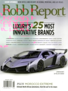 Robb-Report August 01, 2013 Issue Cover