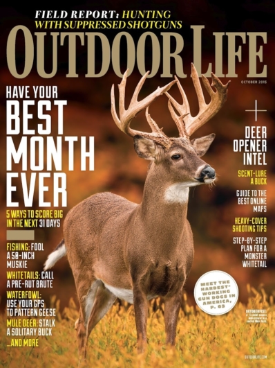 Outdoor Life October 01, 2015 Issue Cover