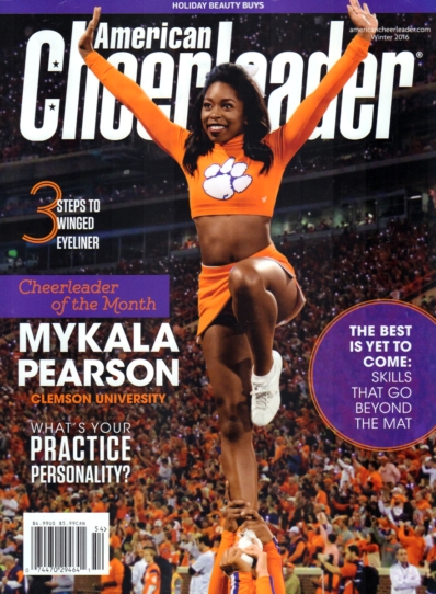 American Cheerleader December 01, 2016 Issue Cover