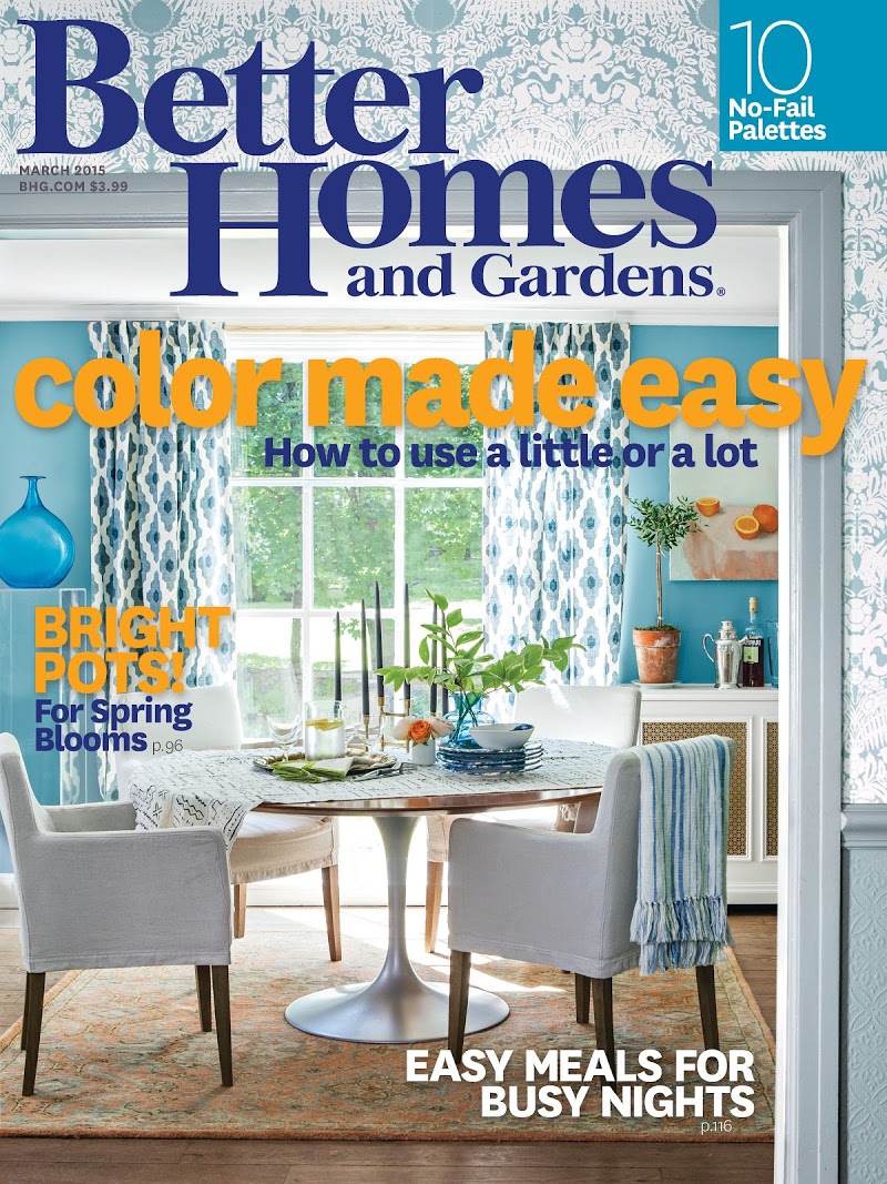 Better-Homes-and-Gardens March 01, 2015 Issue Cover