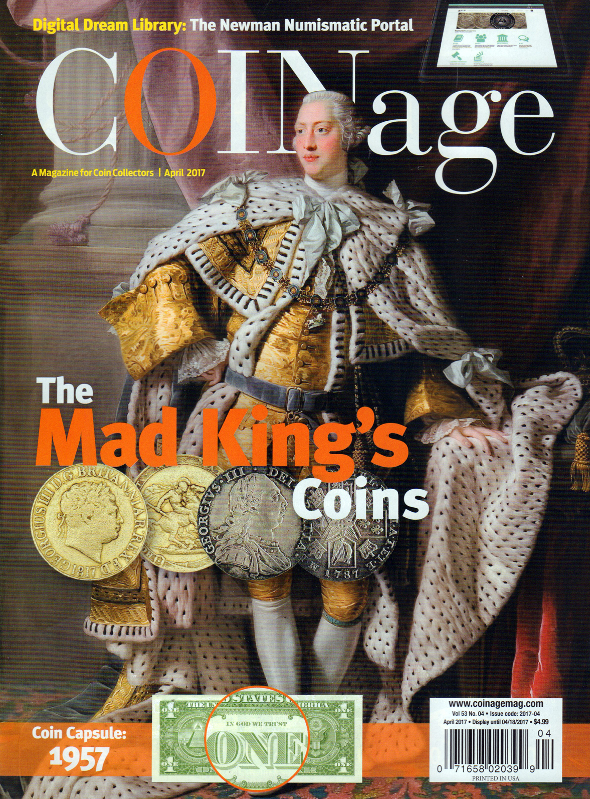 Coinage April 01, 2017 Issue Cover