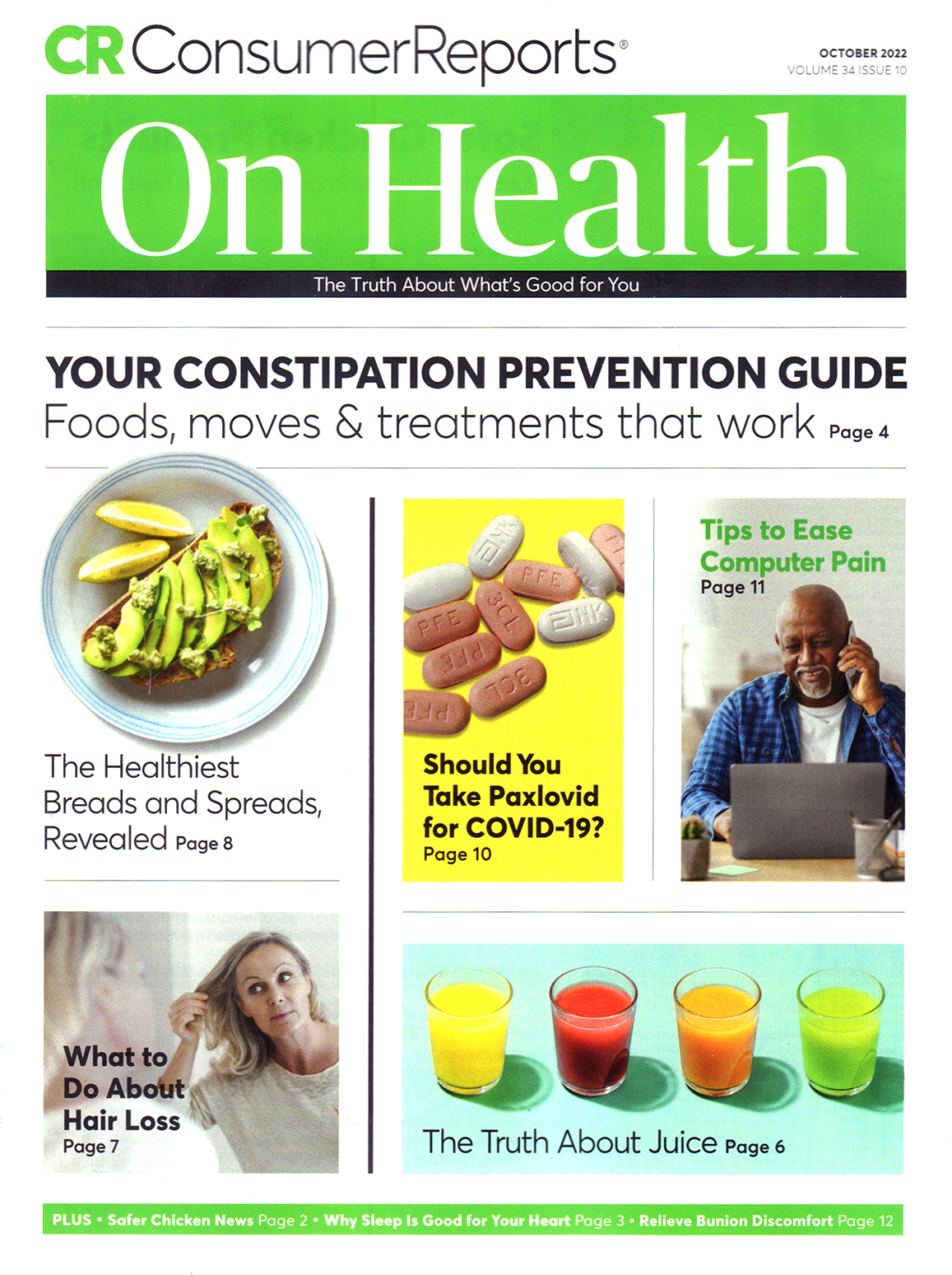 Consumer-Reports-On-Health October 01, 2022 Issue Cover