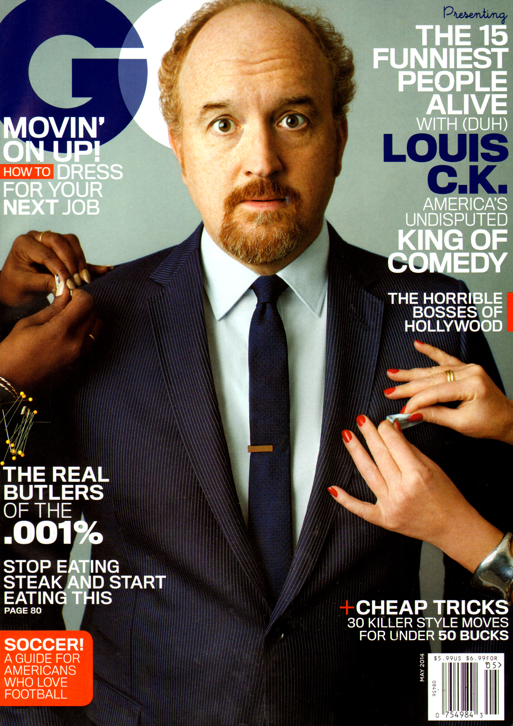 Gentlemens-Quarterly---GQ May 01, 2014 Issue Cover