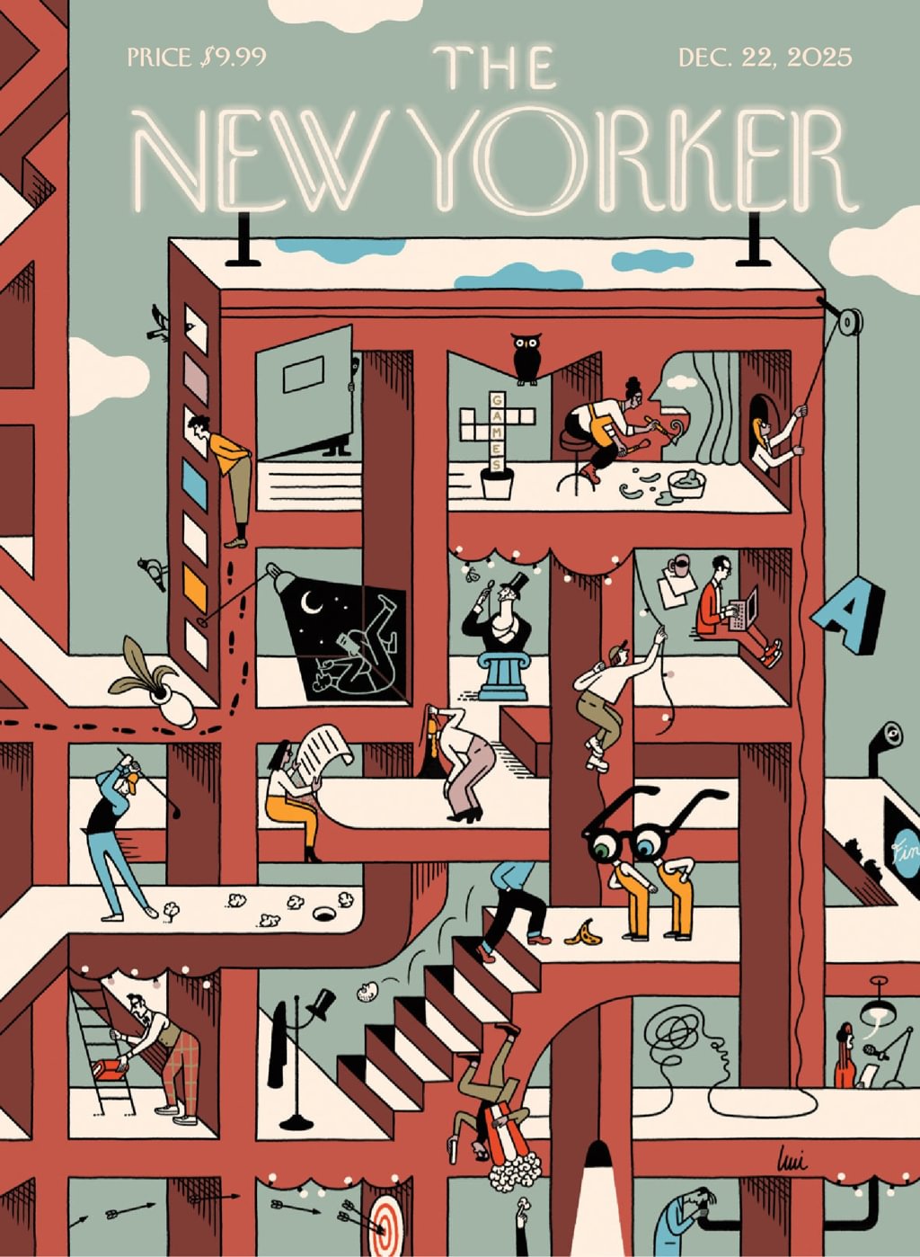 The New Yorker December 22, 2025 Issue Cover
