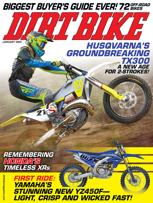 Dirt-Bike January 01, 2023 Issue Cover