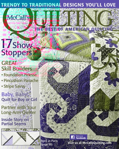 McCall's Quilting March 01, 2014 Issue Cover