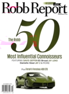 Robb-Report October 01, 2015 Issue Cover