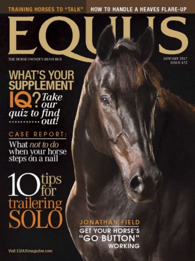 Equus January 01, 2017 Issue Cover