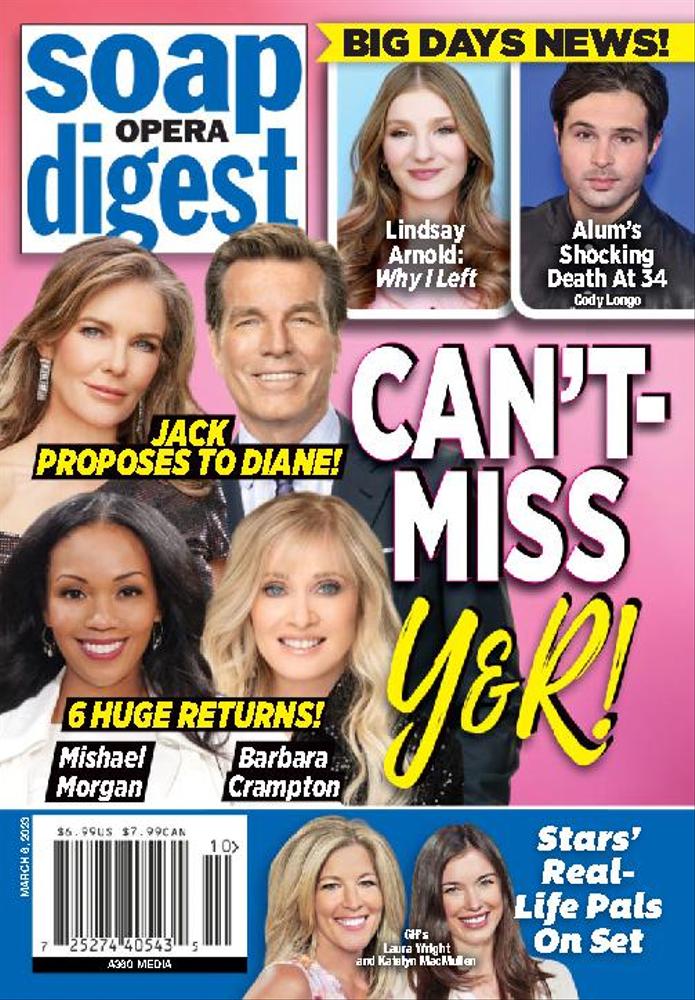 Soap-Opera-Digest March 06, 2023 Issue Cover