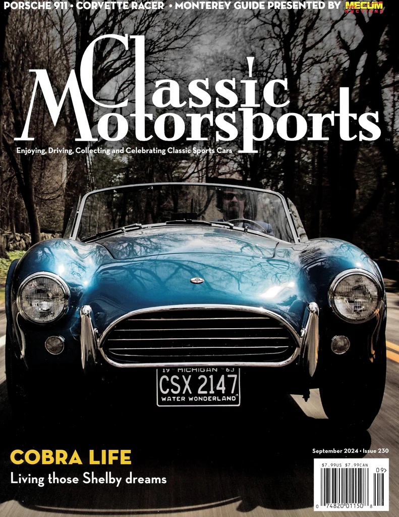 Classic Motorsports September 01, 2024 Issue Cover