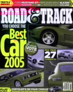 Road-and-Track October 18, 2004 Issue Cover