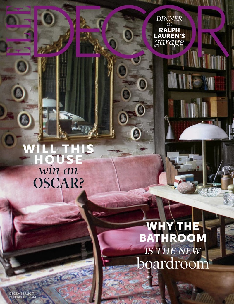Elle-Decor December 01, 2017 Issue Cover