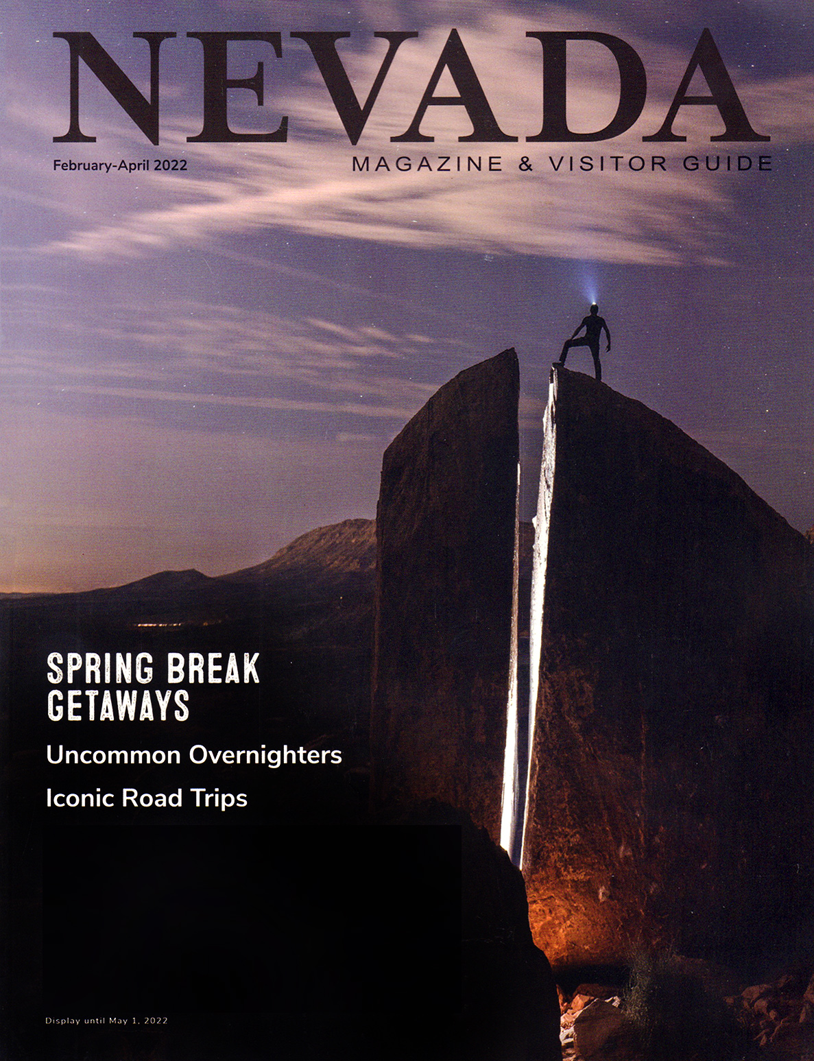 Nevada-Magazine February 01, 2022 Issue Cover