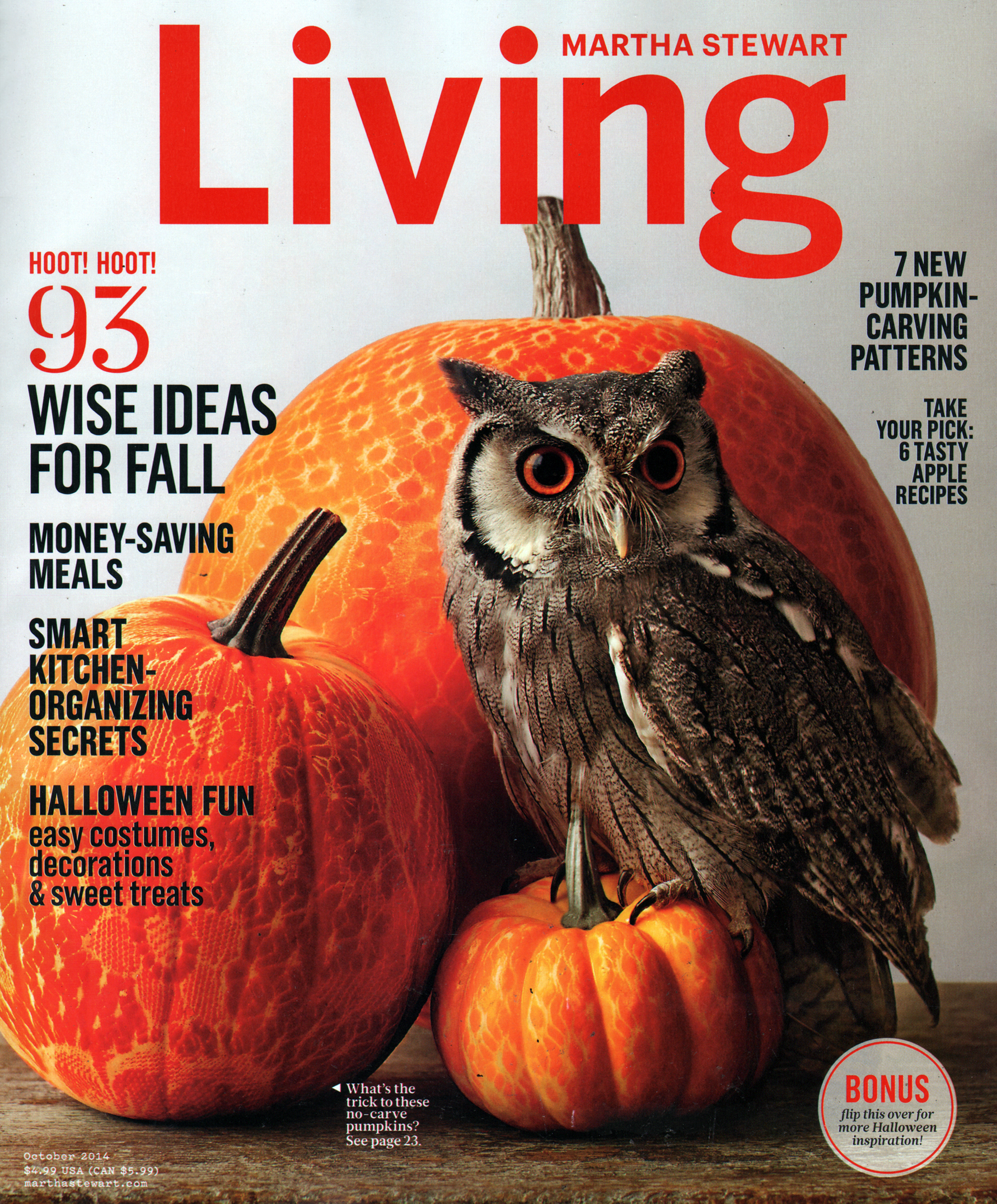 Martha-Stewart-Living October 01, 2014 Issue Cover