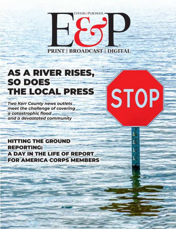 Editor & Publisher August 01, 2025 Issue Cover