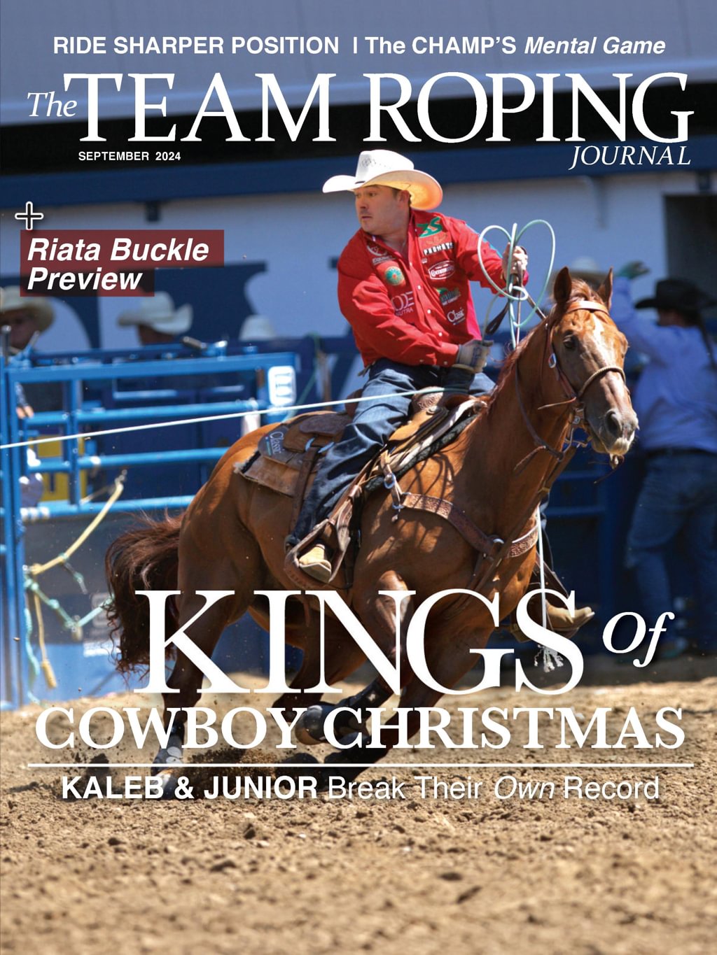 The-Team-Roping-Journal September 01, 2024 Issue Cover