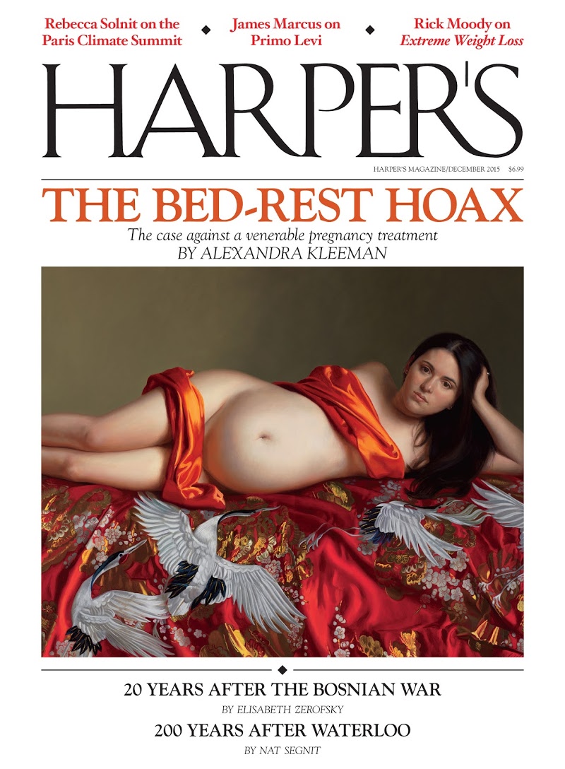 Harpers December 01, 2015 Issue Cover