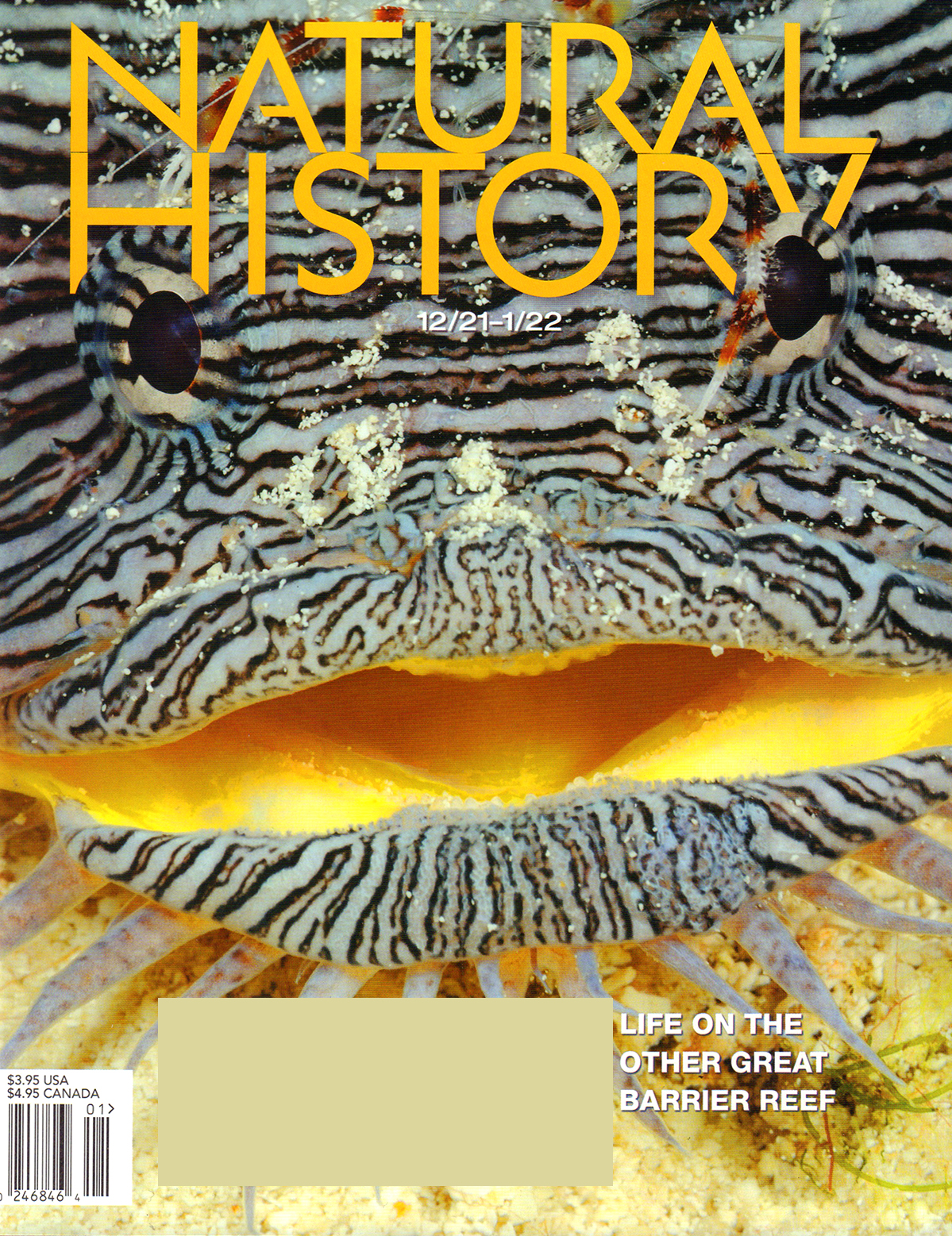 Natural-History December 01, 2021 Issue Cover