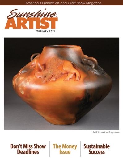 Sunshine Artist February 01, 2019 Issue Cover