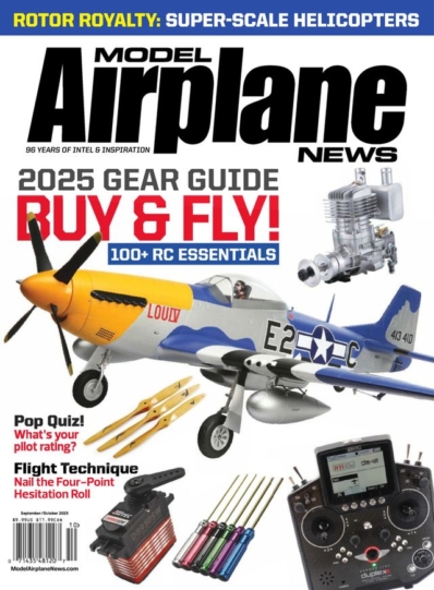 Model Airplane News September 01, 2025 Issue Cover