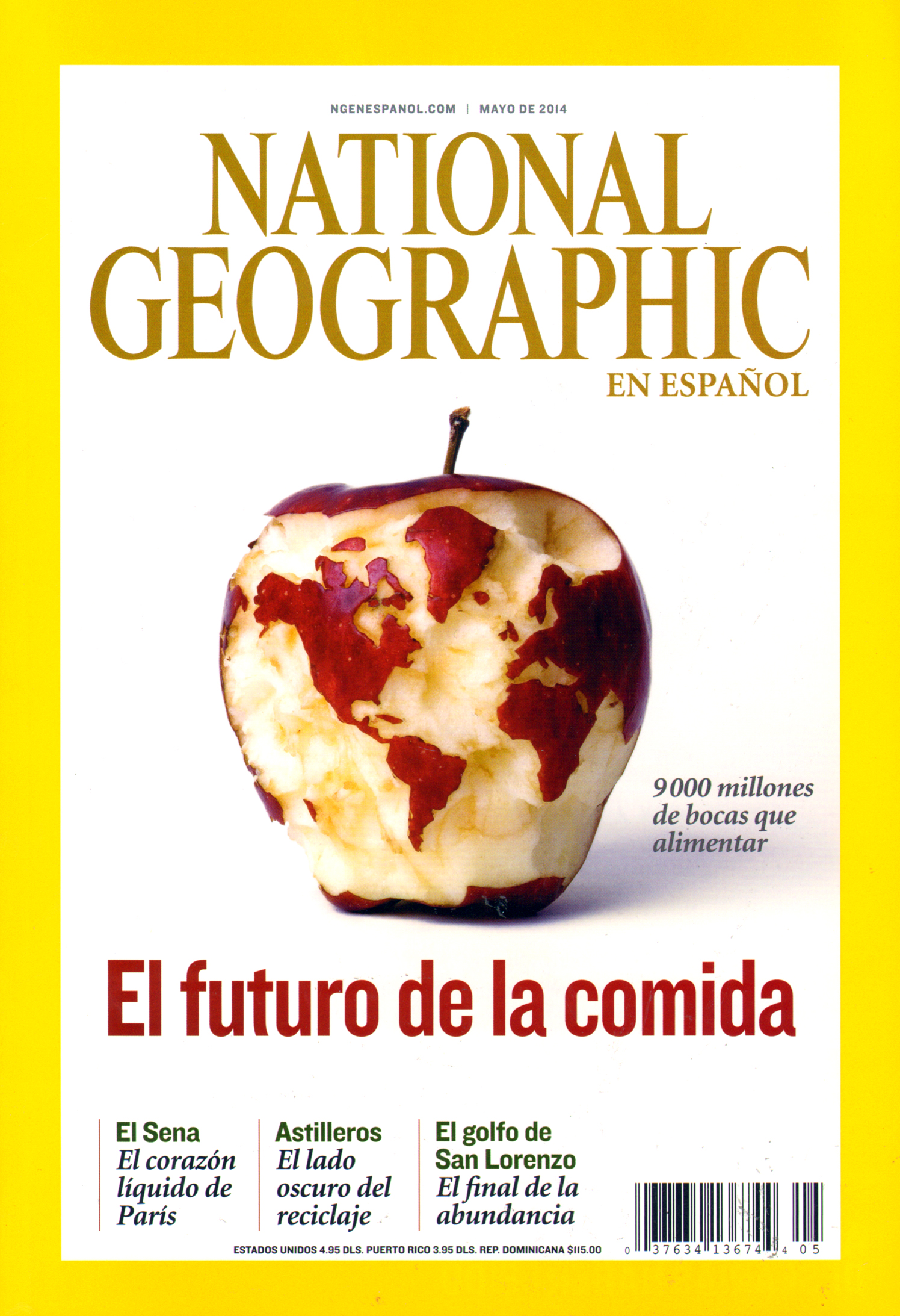 National-Geographic-En-Español May 01, 2014 Issue Cover