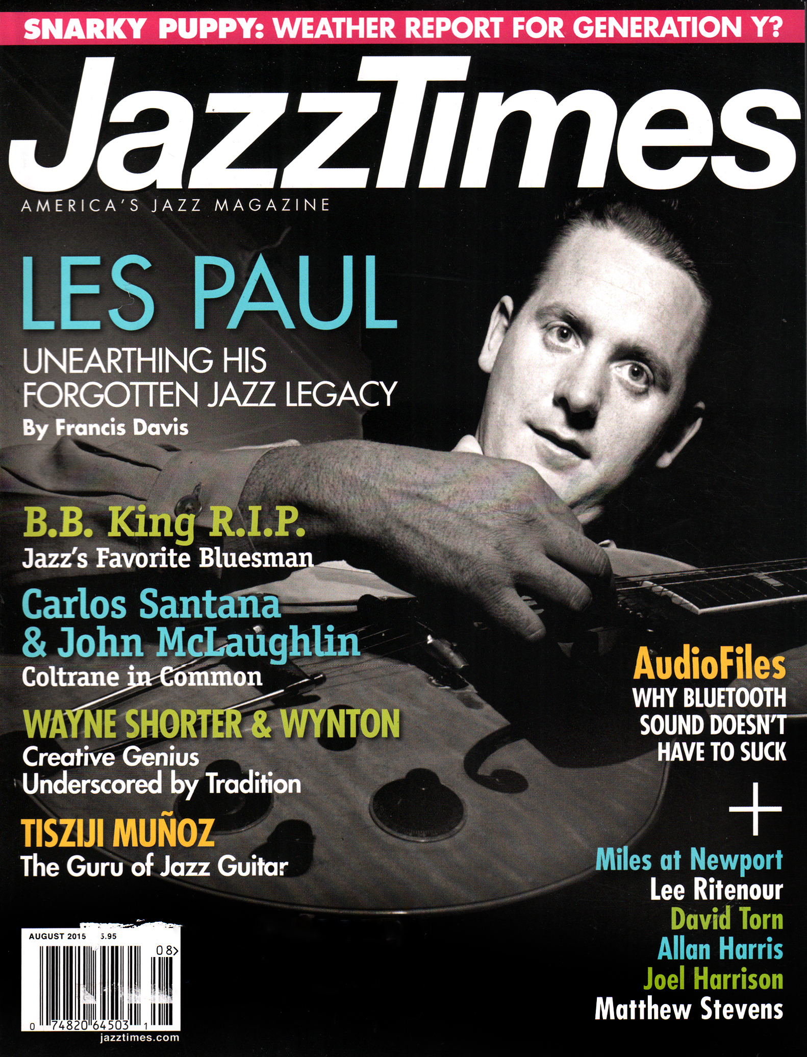 JazzTimes August 01, 2015 Issue Cover
