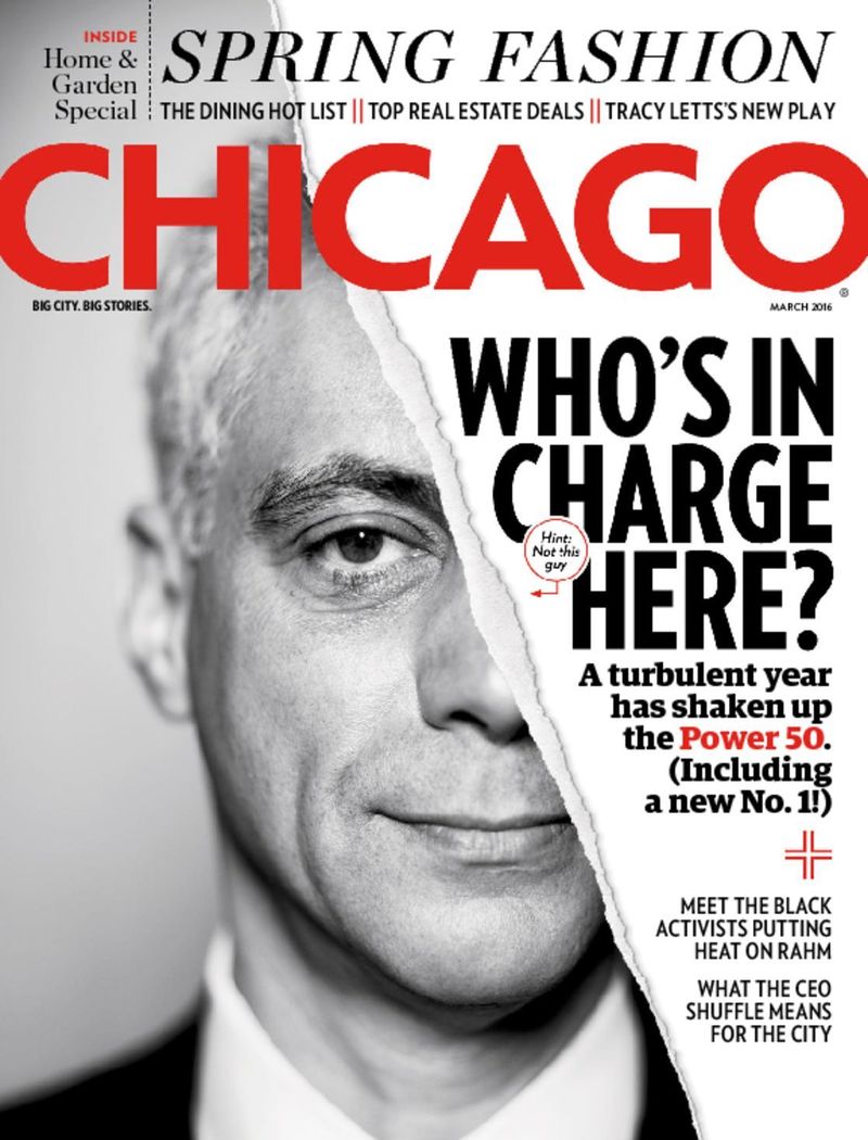 Chicago-Magazine March 01, 2016 Issue Cover