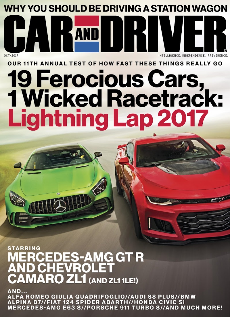 car-and-driver October 01, 2017 Issue Cover