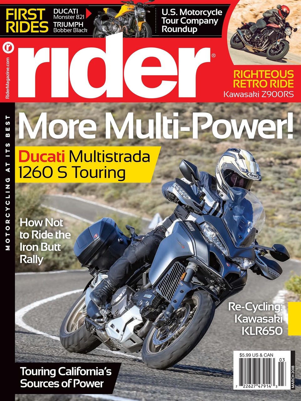 rider March 01, 2018 Issue Cover